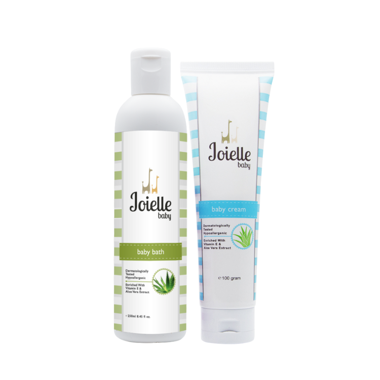 Combo Baby Bath + Baby Cream-Joielle Baby Store