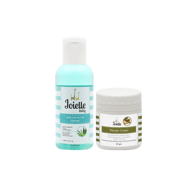 Joielle Combo Top To Toe Cleanser + Wonder Cream 