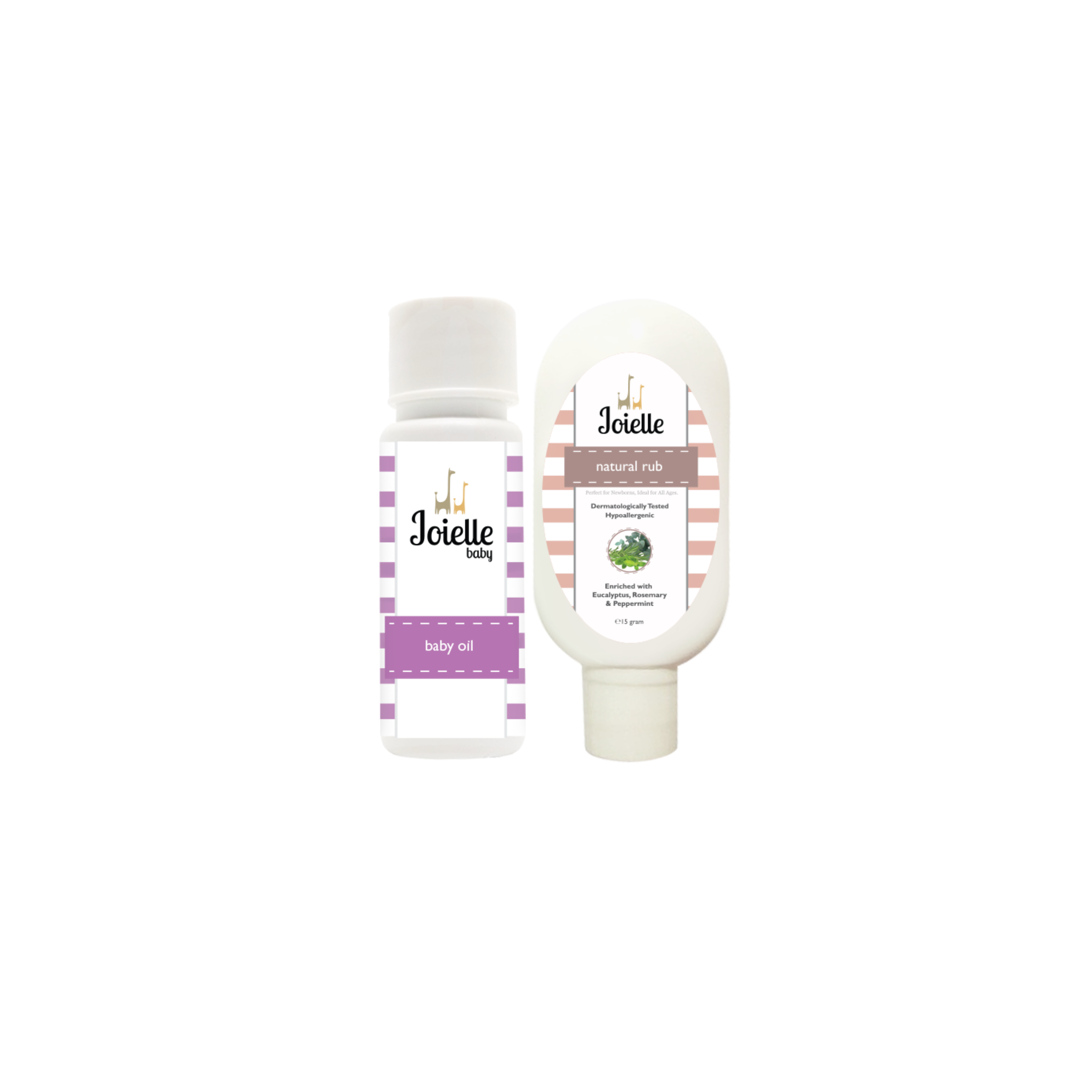 Joielle Combo Baby Oil + Natural Rub