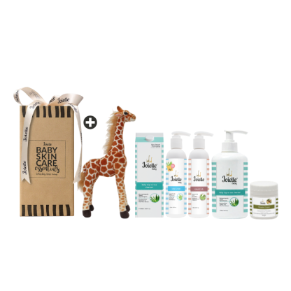 Joielle Baby Giraffe Gift Set Gentle Essentials for Little Ones