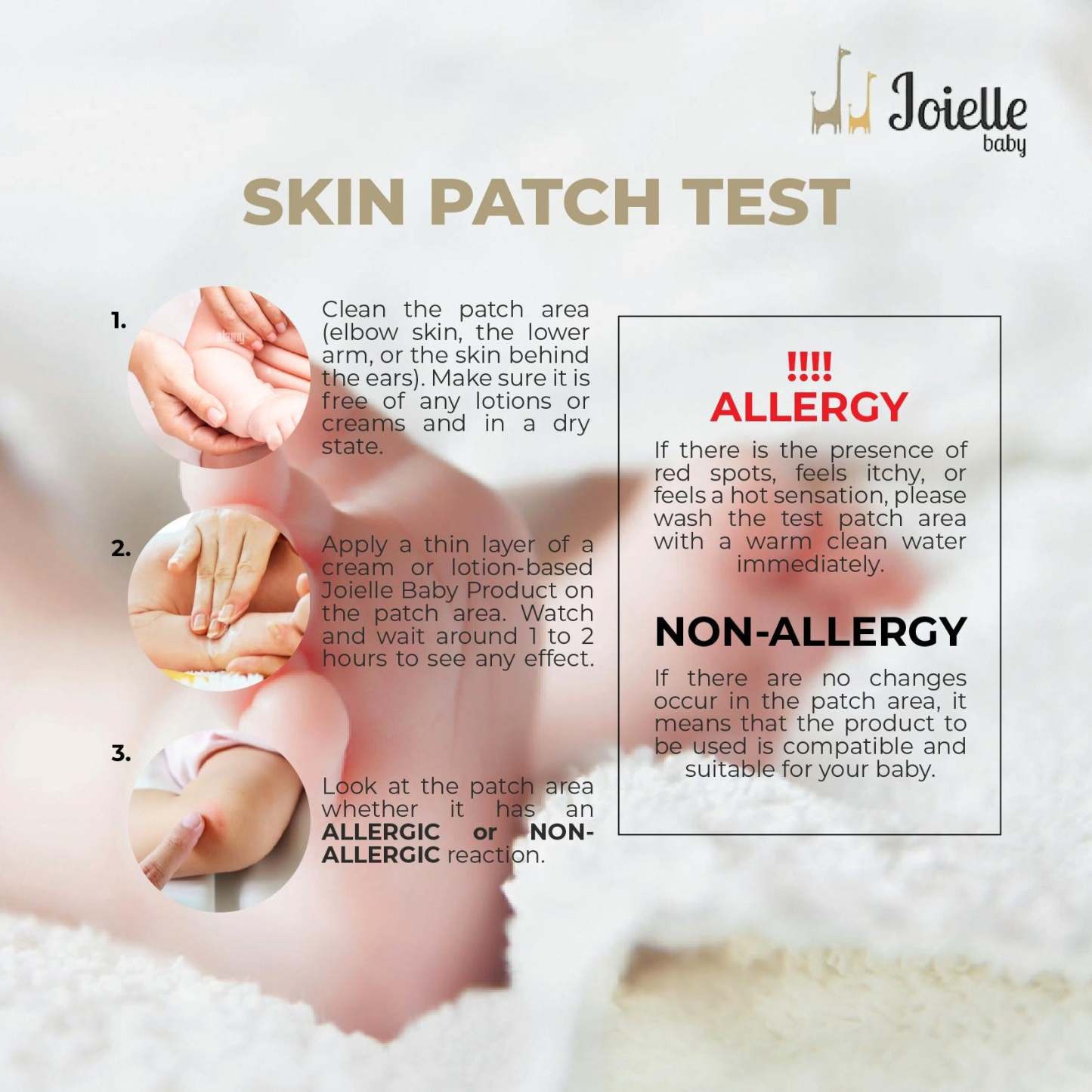 Joielle Baby Basic Set for Normal To Sensitive Skin