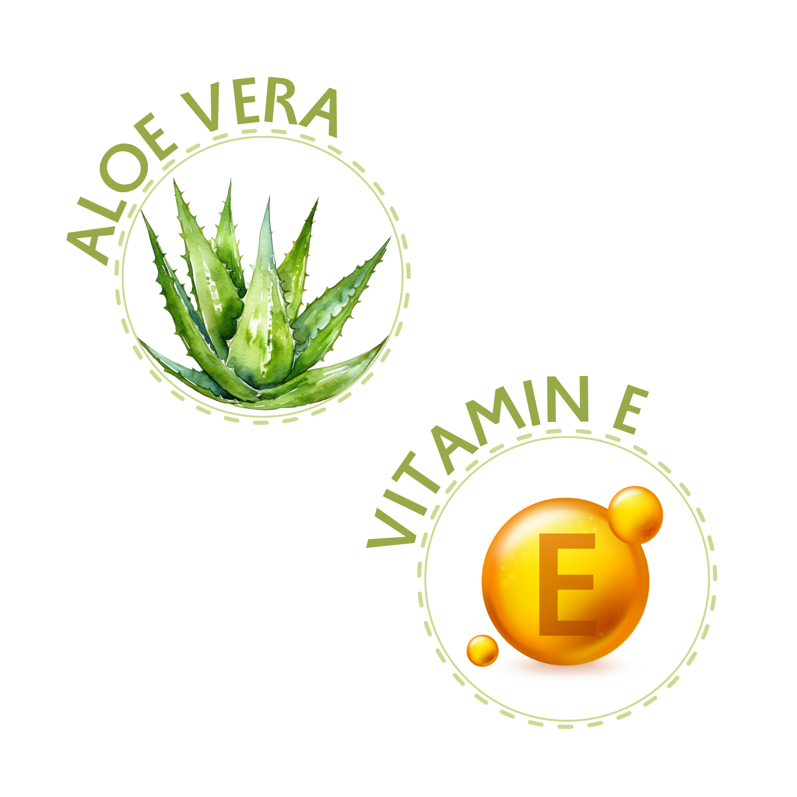 Aloe Vera and Vitamin E