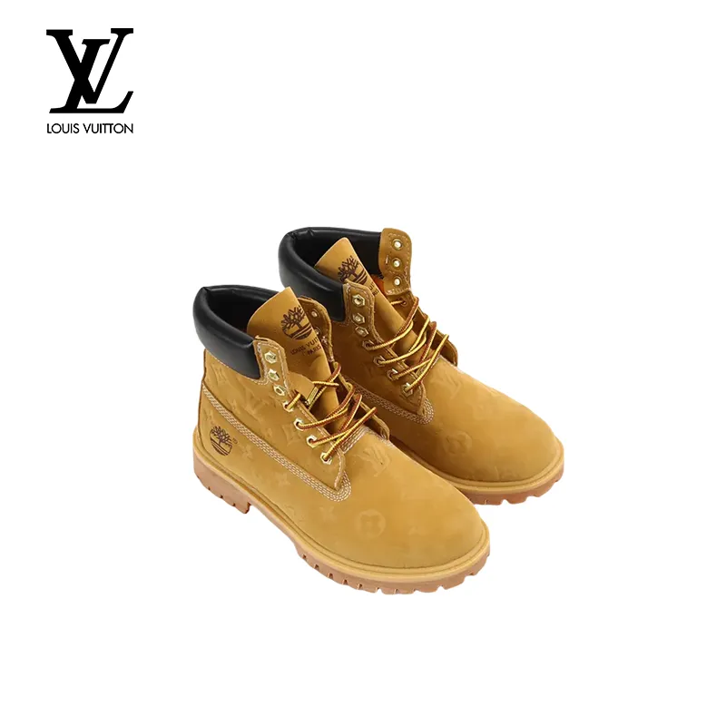 ルイヴィトン × ティンバーランド モノグラム 6インチ アンクル ブーツ -