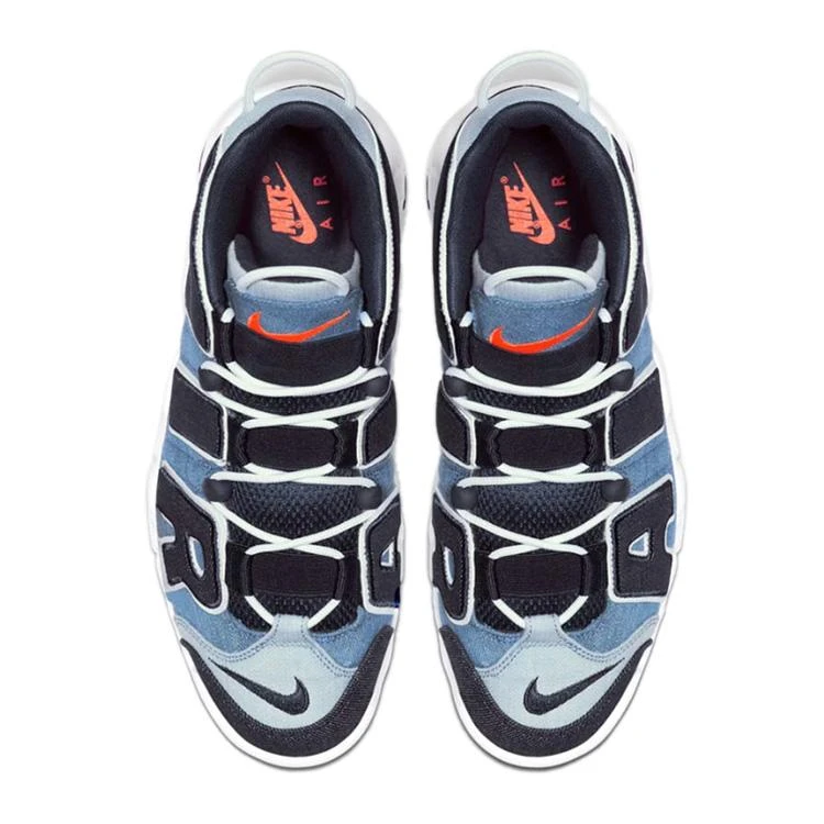 NIKE ナイキ AIR MORE UPTEMPO 96 'DENIM' エア モア アップテンポ "デニム" メンズ スニーカー WHITE/OBSIDIAN/TOTAL ORANGE ホワイト/オブシディアン/トータルオレンジ【限定モデル】