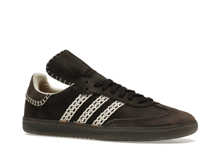 ADIDAS SAMBA WALES BONNER CORE BLACK / CORE BLACK CREAM WHITE CORE