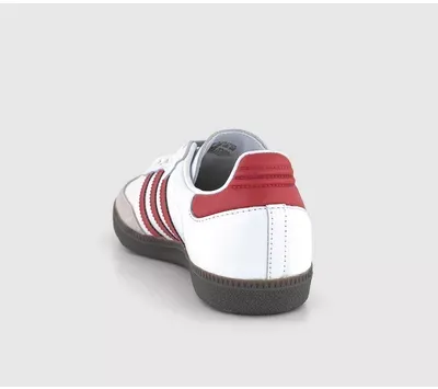 💓日本7月15日発売！ADIDAS SAMBA OG 🔥ADIDAS SAMBA OG TRAINERS WHITE/RED
