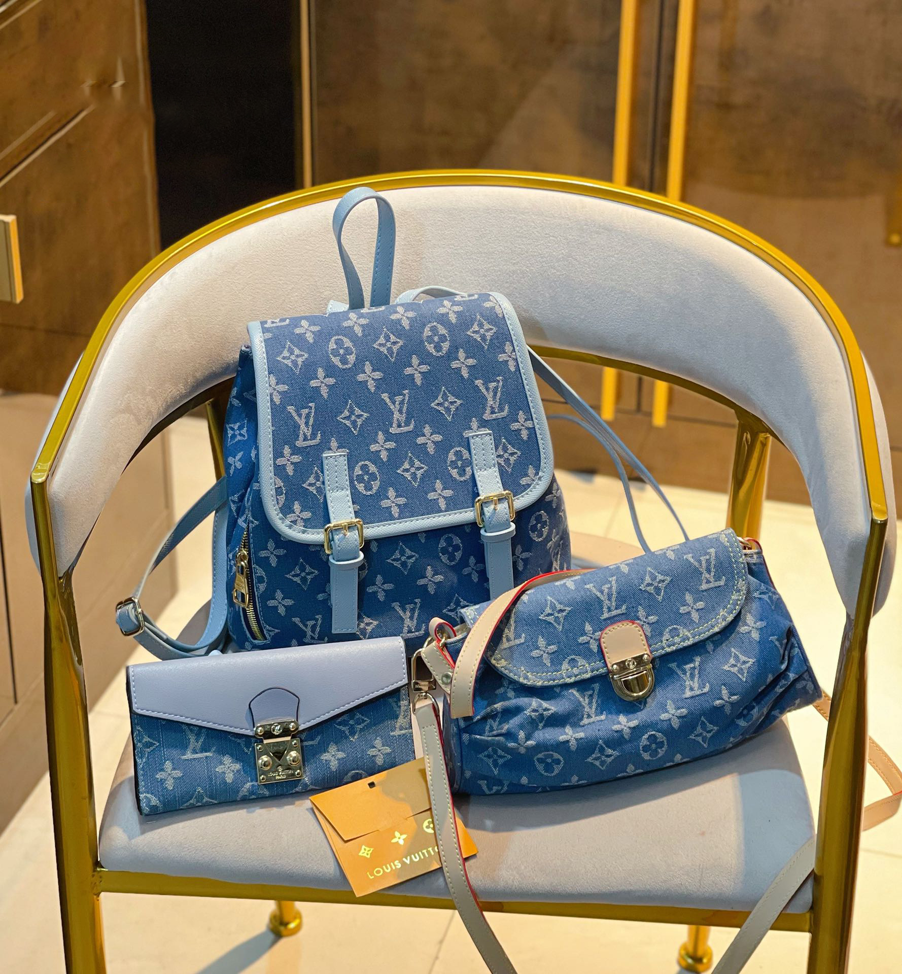 【すぐ届く】ルイヴィトン☆定番人気☆LOUISVUITTON 3点セット お得