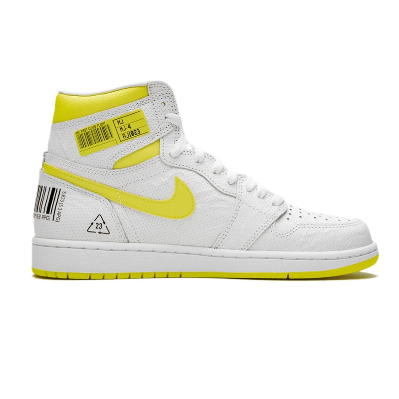 NIKE ナイキ AIR JORDAN 1 RETRO HIGH OG 'FIRST CLASS FLIGHT' エア ジョーダン ワン レトロ ハイ オージー "ファーストクラス フライト" メンズ レディース スニーカー WHITE/BLACK-UNIVERSITY RED-DYNAMIC YELLOW【完売モデル】