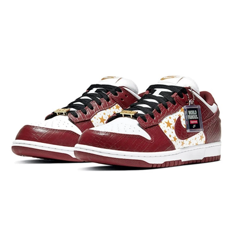 Supreme Nike Skateboarding Sb Dunk Low“Barkroot Brown”