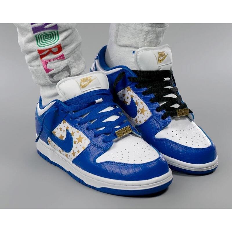 Supreme Nike Skateboarding Sb Dunk Low“Hyper Royal”