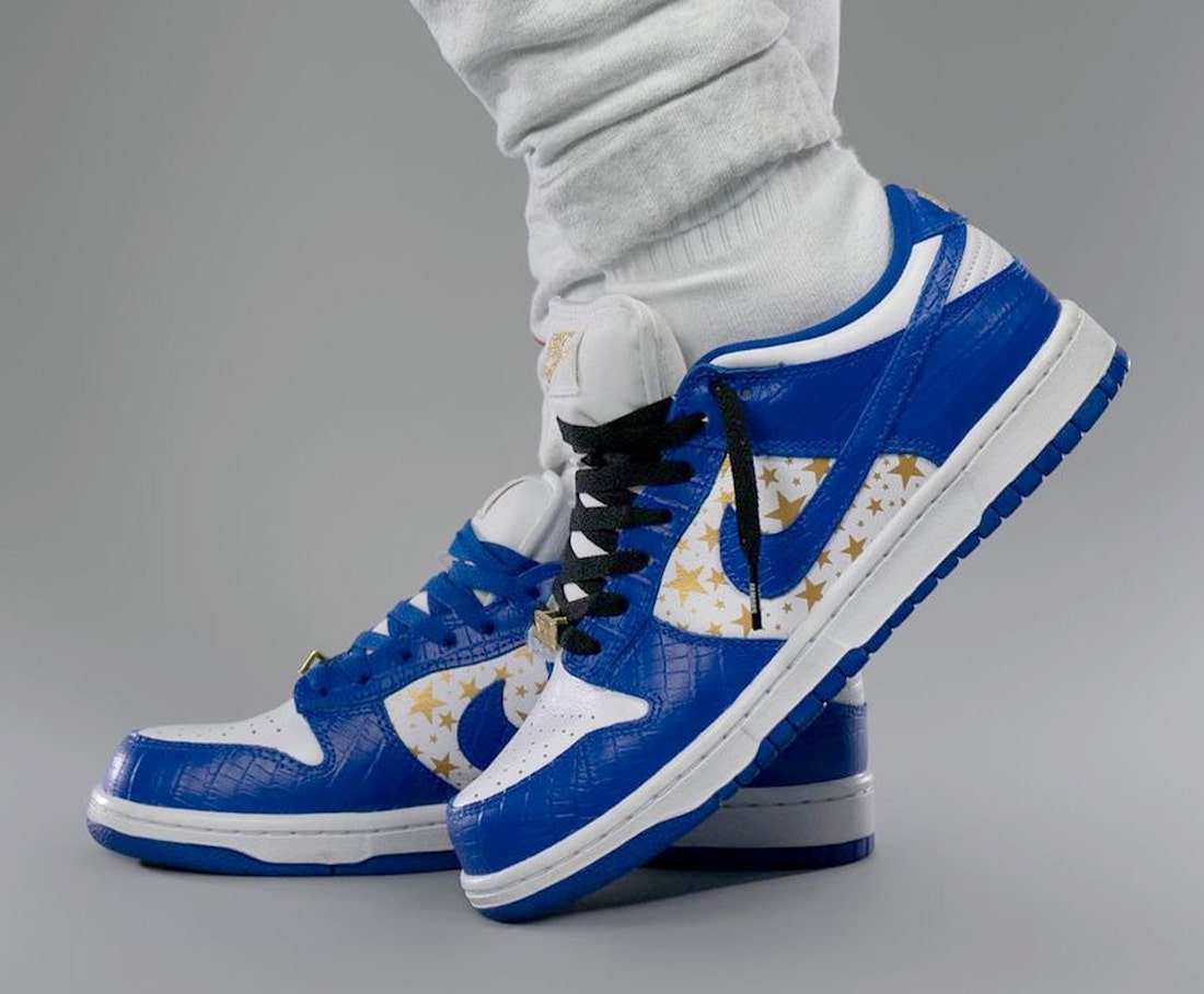 Supreme Nike Skateboarding Sb Dunk Low“Hyper Royal”