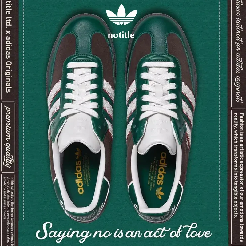 notitle × adidas Originals Samba OG フォレストグリーン 新入荷 海外セール