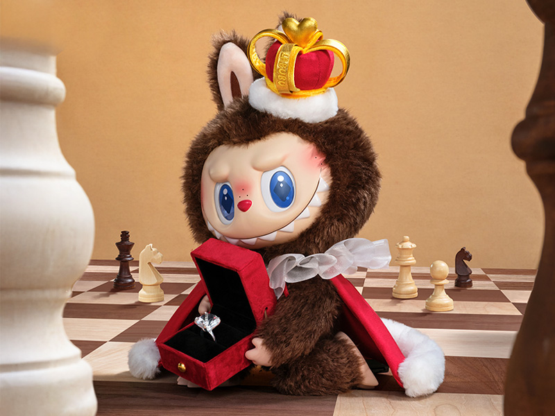 s*i様 THE MONSTERS Let's Checkmate シリーズ ラ THE MONSTERS Let's Checkmate Series-Vinyl Plush Hanging Card
