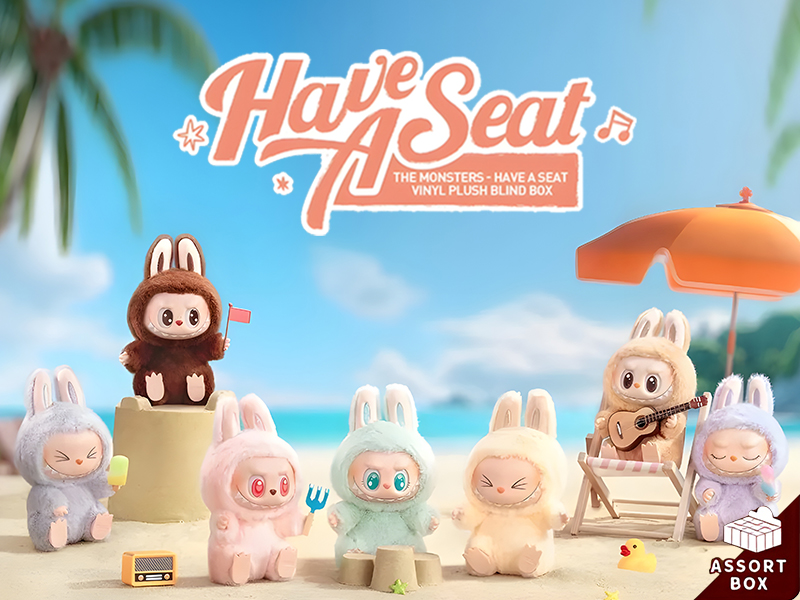 THE MONSTERS have a seat ぬいぐるみペンダント 5ピース THE MONSTERS Have a Seat シリーズ ぬいぐるみペンダント