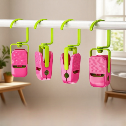 Household multifunctional nonmarking hook clothes pants clip