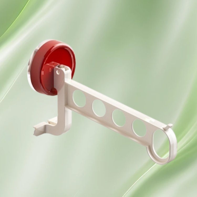 Travel Portable 5hole Waterproof Clothes Rack Clothes Storage Rack Practical Dopamine Drying Rack