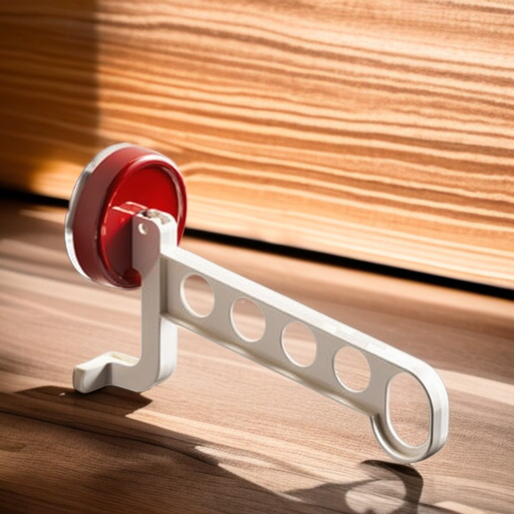 Travel Portable 5hole Waterproof Clothes Rack Clothes Storage Rack Practical Dopamine Drying Rack