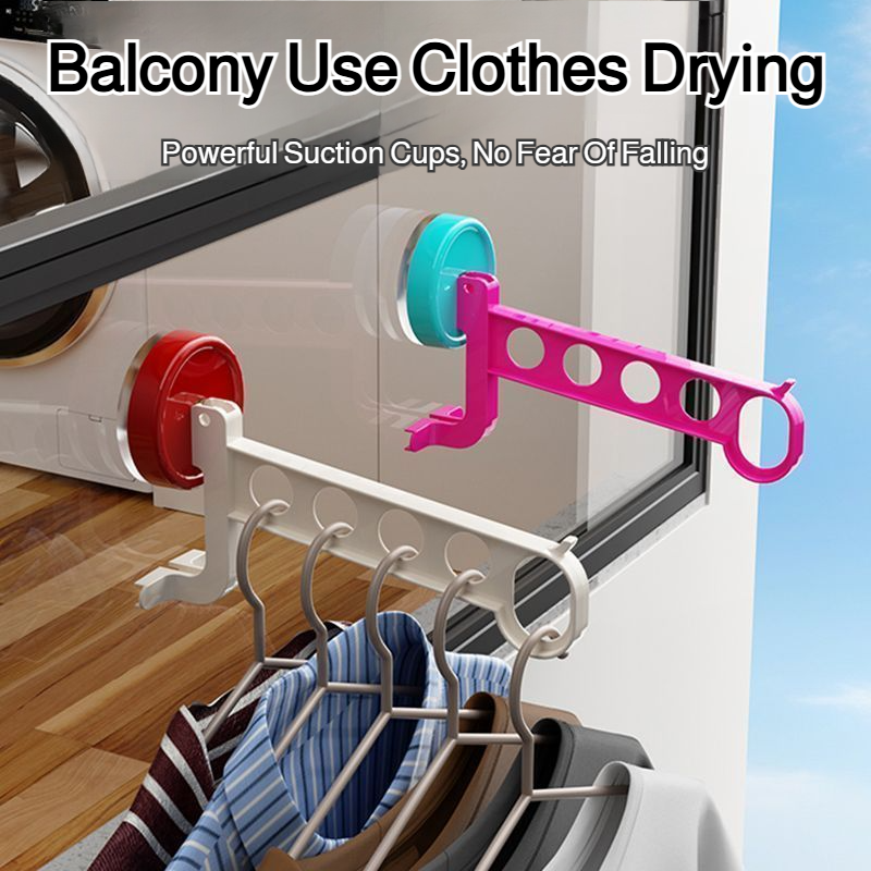 Travel Portable 5hole Waterproof Clothes Rack Clothes Storage Rack Practical Dopamine Drying Rack