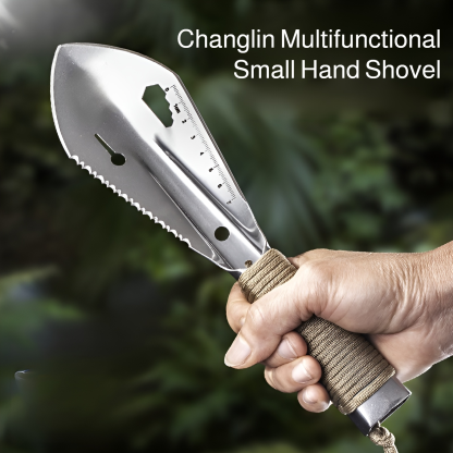 Engineer shovel outdoor camping shovel multi-function small hand shovel to catch the sea and dig san