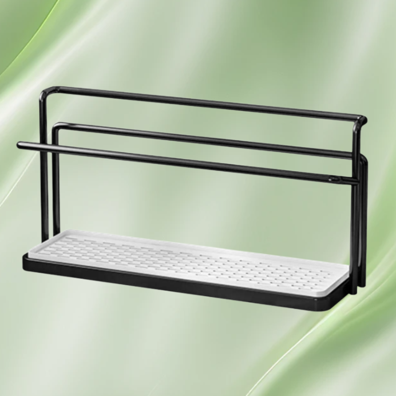 Cup rack storage rack kitchen table countertop glass cup tea cup coffee water cup double layer drain