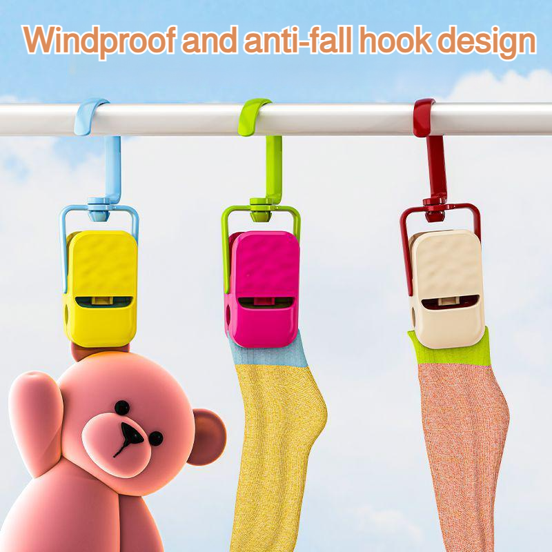 Household multifunctional nonmarking hook clothes pants clip