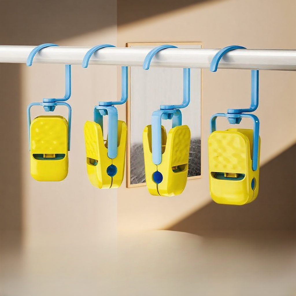 Household multifunctional nonmarking hook clothes pants clip