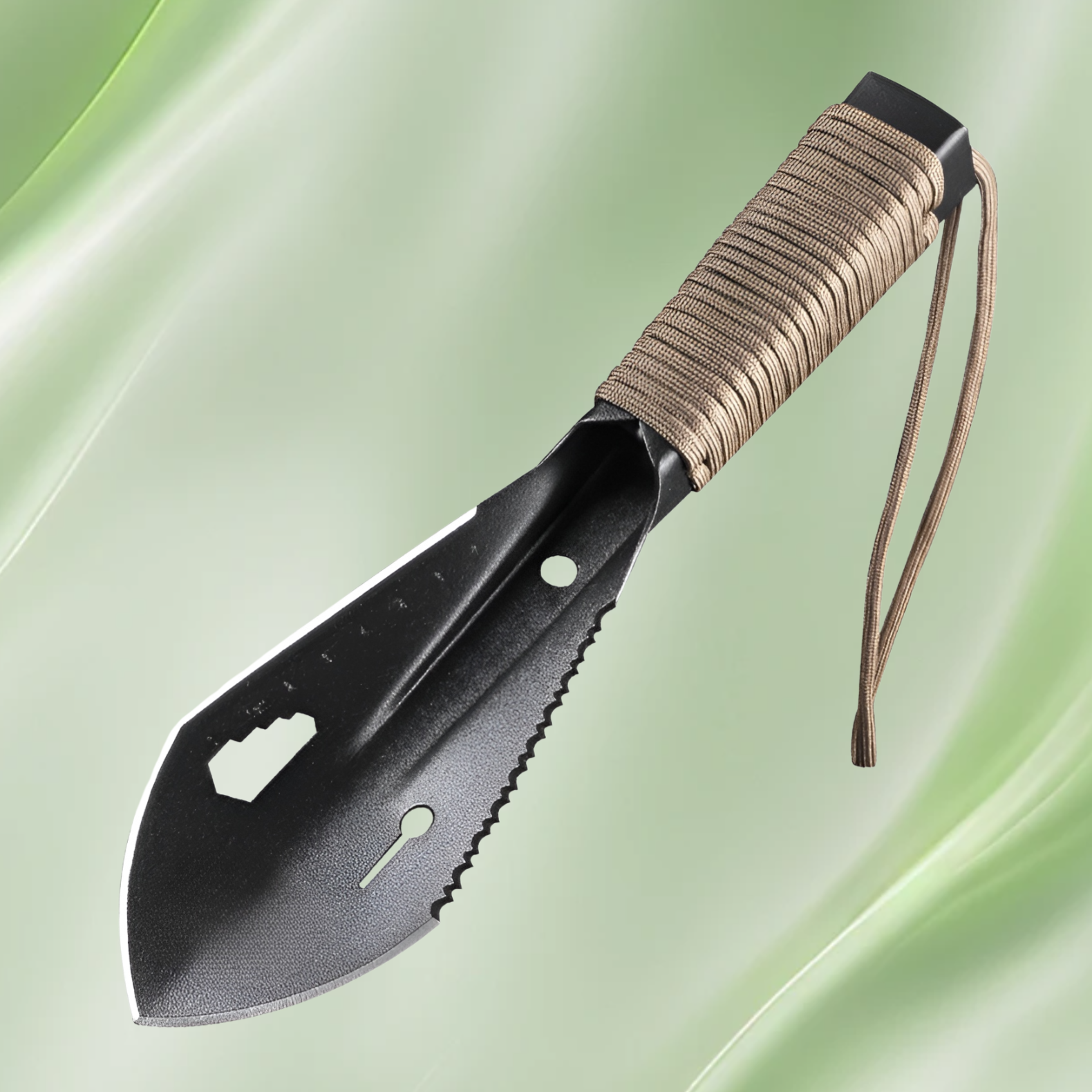 Engineer shovel outdoor camping shovel multi-function small hand shovel to catch the sea and dig san