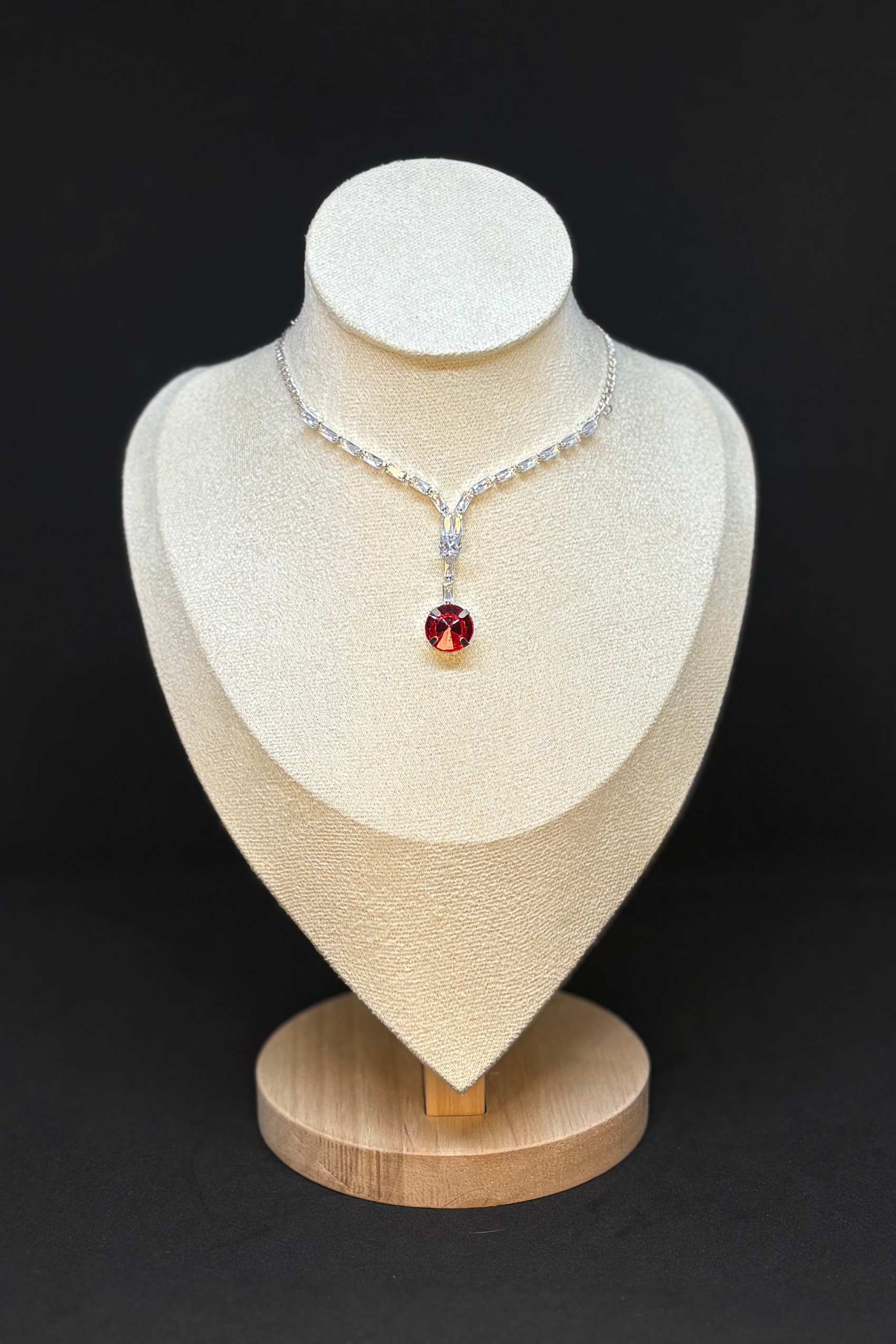 RADIENT RUBY NECKLACE