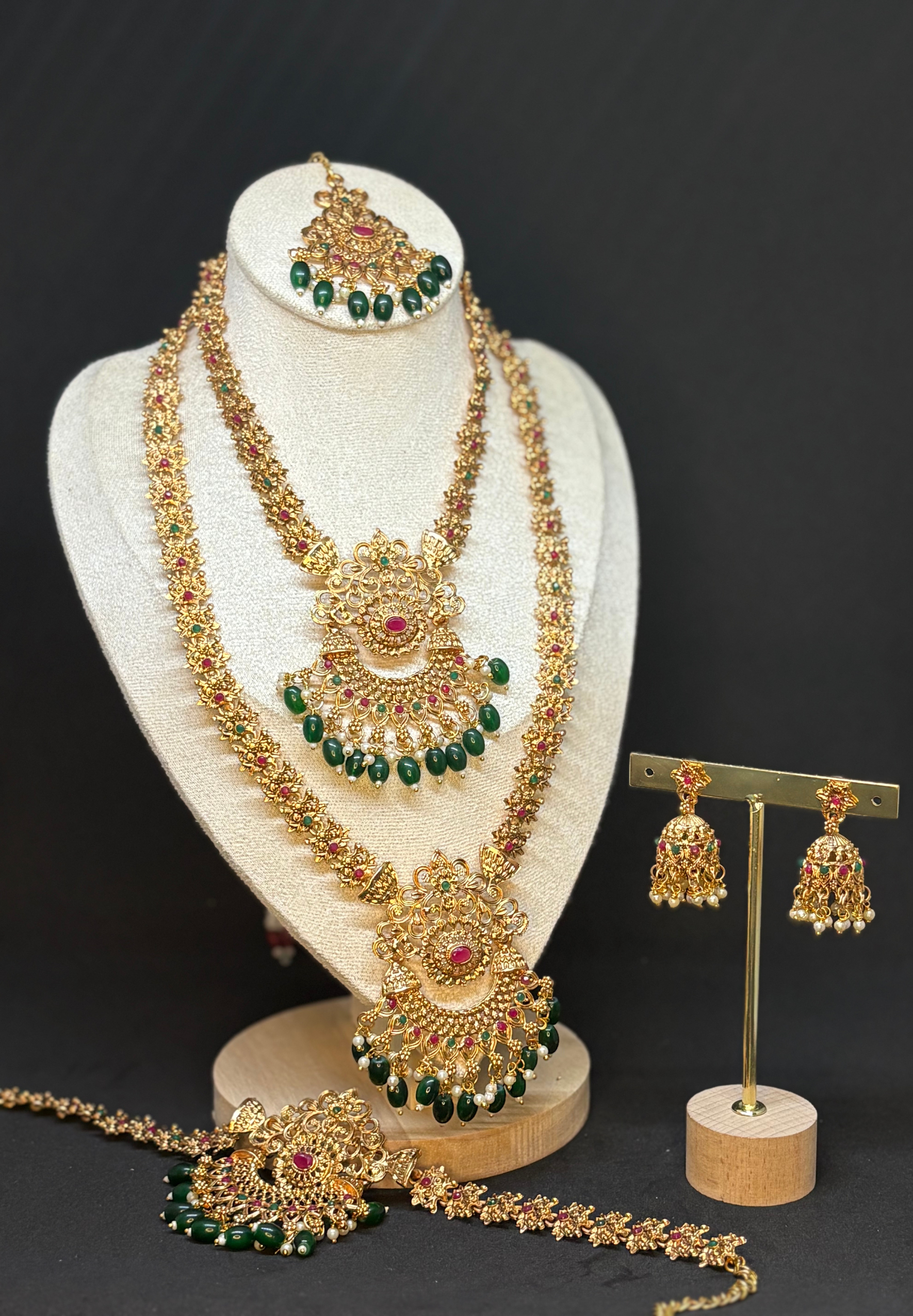 VERDANT EMPRESS BRIDAL SET
