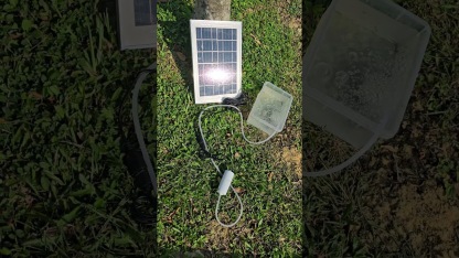 Solar oxygen pump for outdoor aquarium Rechargeable solar oxygen pump fish tank pond aquarium Water Oxygen Pump Pond Aer