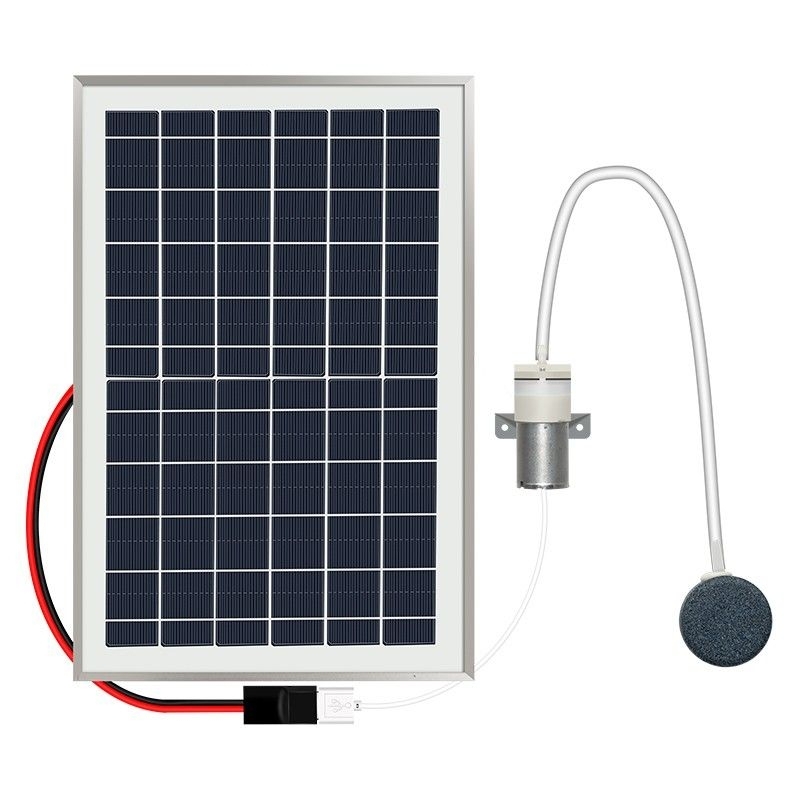 Solar oxygen pump for outdoor aquarium Rechargeable solar oxygen pump fish tank pond aquarium Water Oxygen Pump Pond Aer