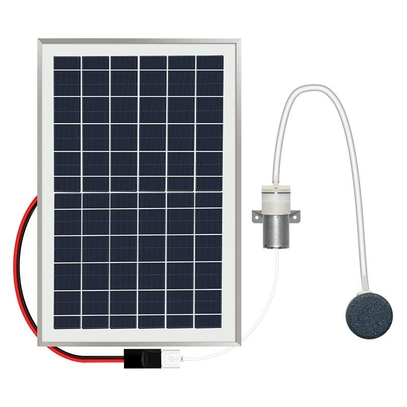 Solar oxygen pump for outdoor aquarium Rechargeable solar oxygen pump fish tank pond aquarium Water Oxygen Pump Pond Aer