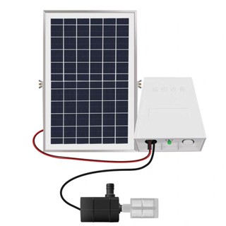 Solar water pump aquarium Solar Panel DC Submersible Water Pump 2 Meters High 240L/H Pipe Hydroponik Sistem utk menyiram