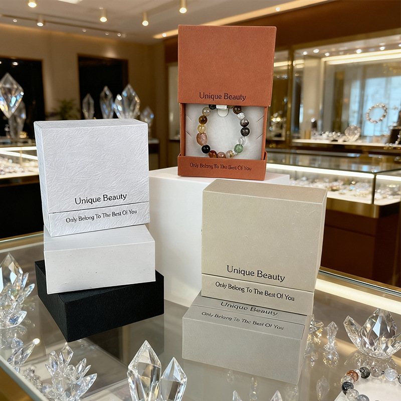 Elegant Crystal Bracelet Gift Set with Dual-Tone Luxury Packaging - Perfect for Gifting