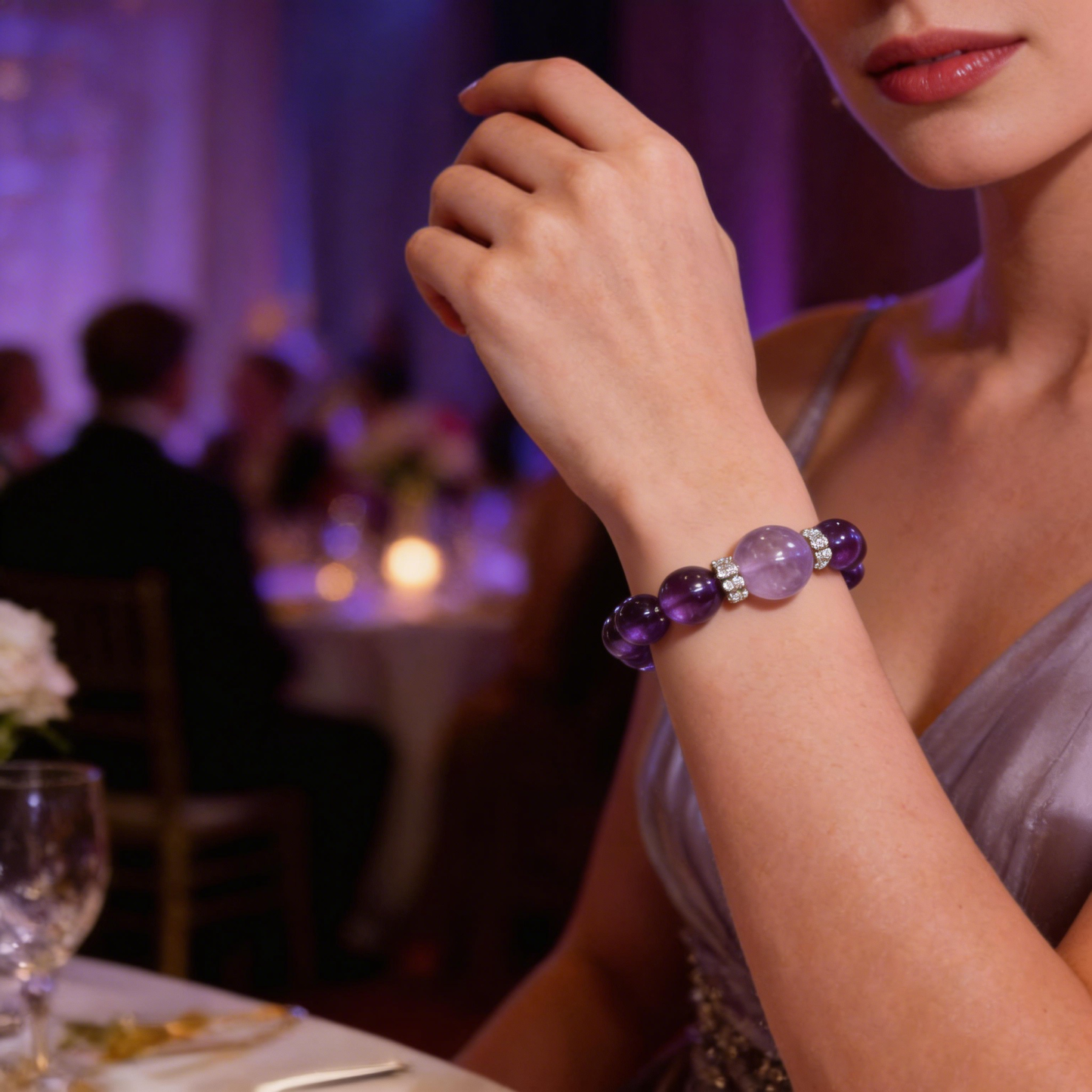 Uruguayan Amethyst Energy Bracelet — A Mysterious Gift from the Land of South America · Awakening Inner Balance Power