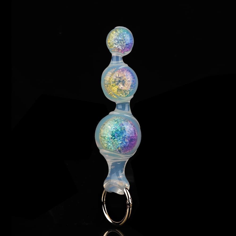 幻のカラフル光沢を持つ豆莢型クリスタルシリーズ