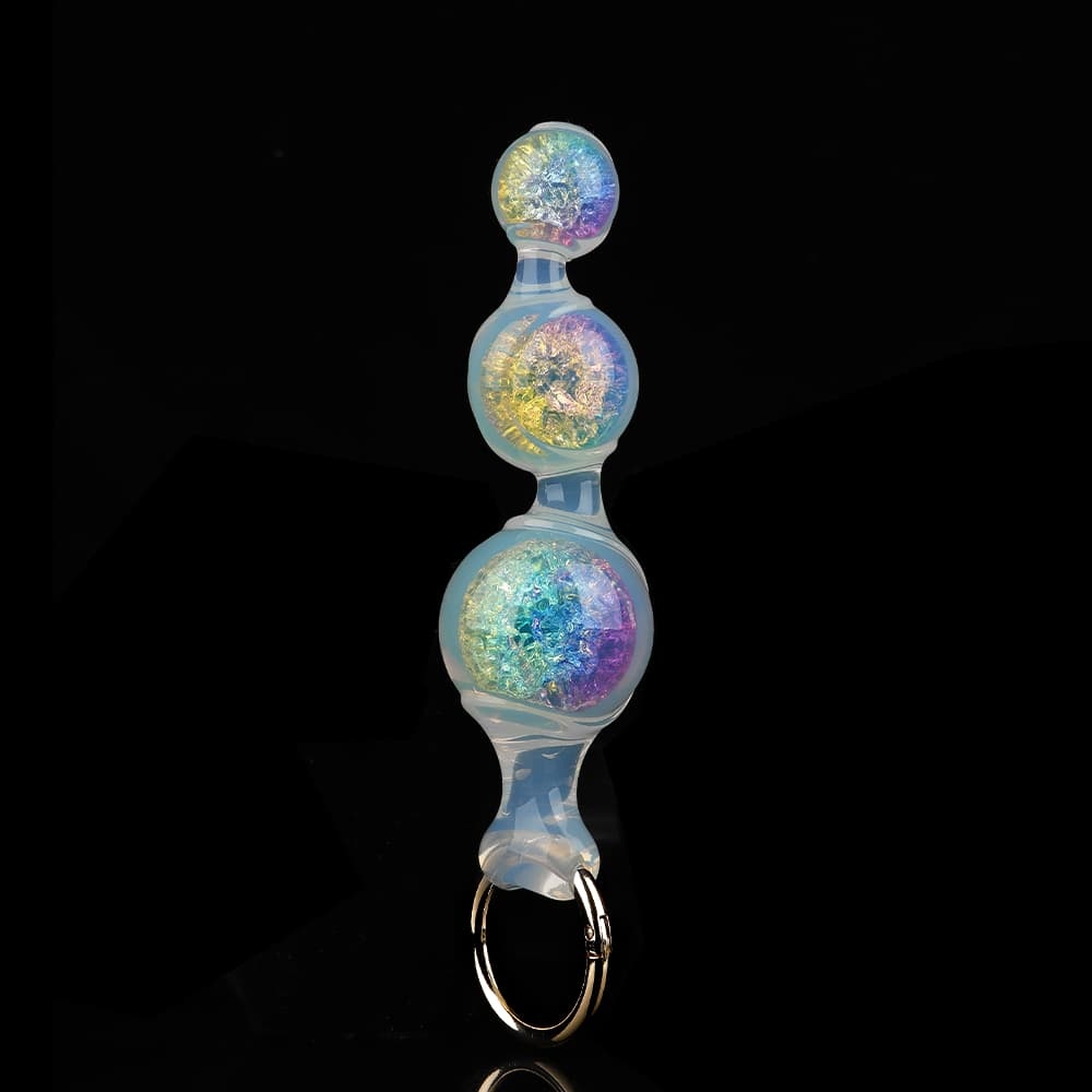 幻のカラフル光沢を持つ豆莢型クリスタルシリーズ