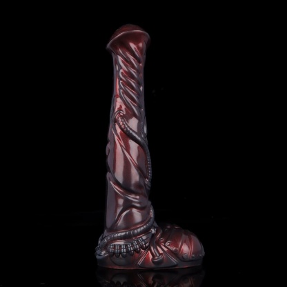 濃厚な赤銅色で彩られた機械戦馬型ディルド