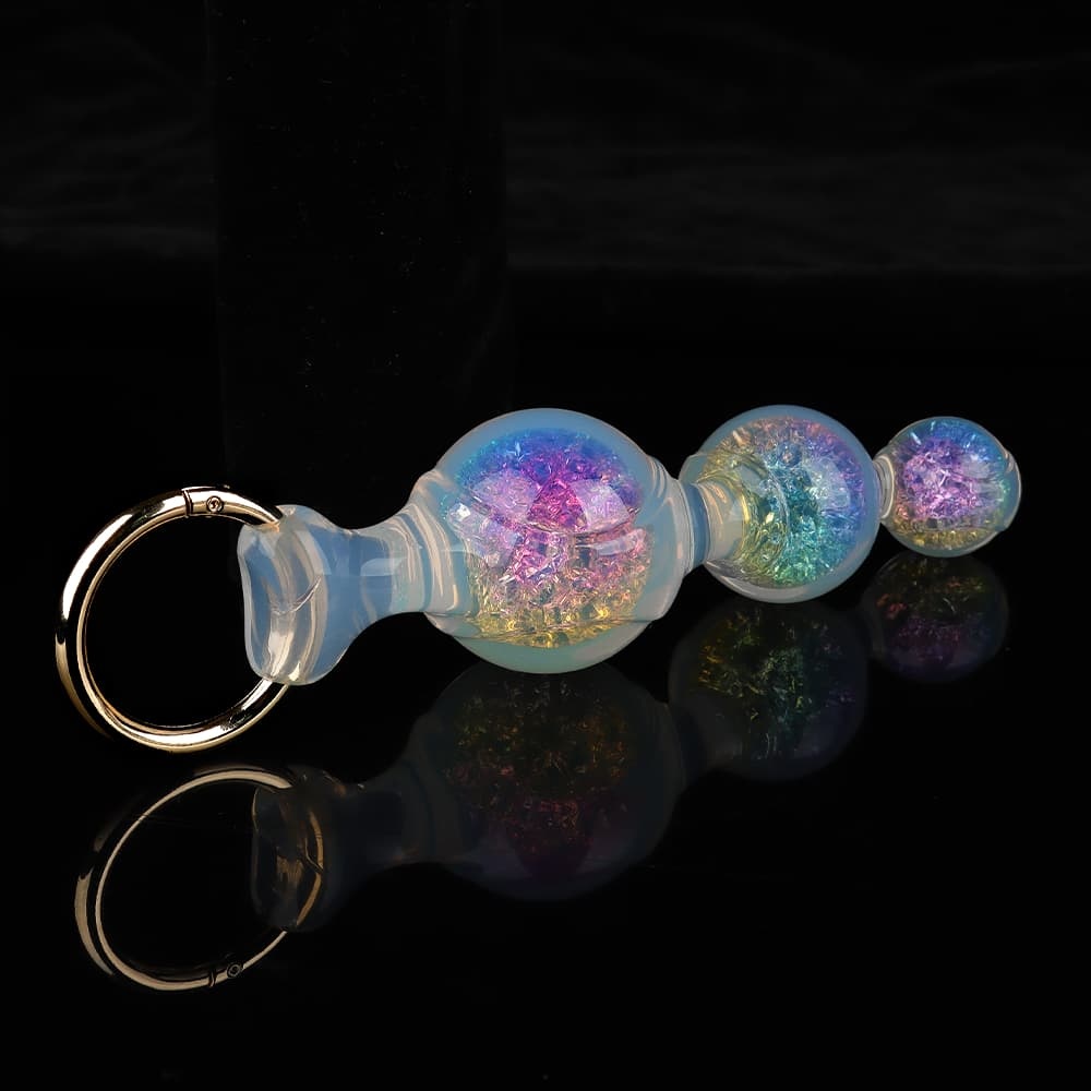 幻のカラフル光沢を持つ豆莢型クリスタルシリーズ