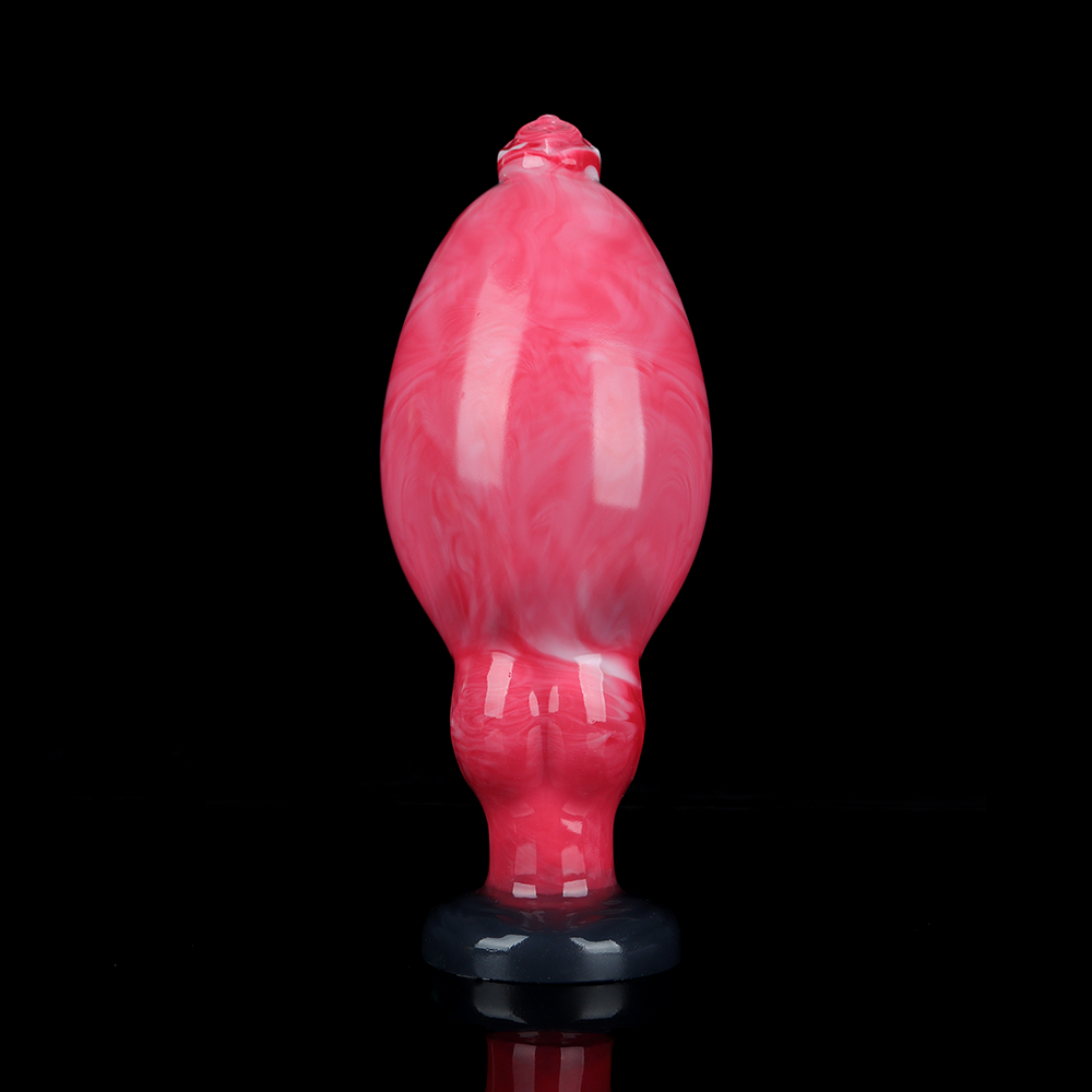 緑の鎧の空気入りディルド