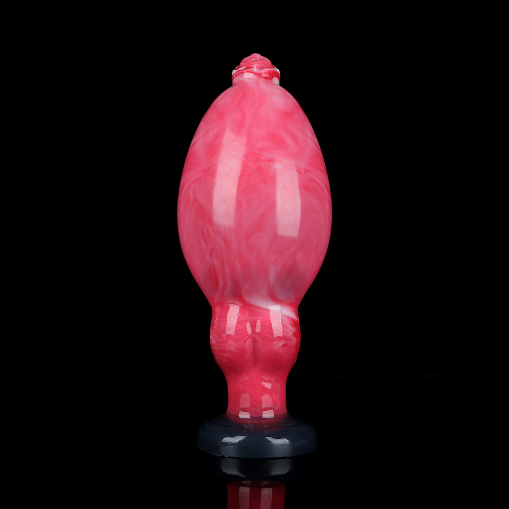 緑の鎧の空気入りディルド