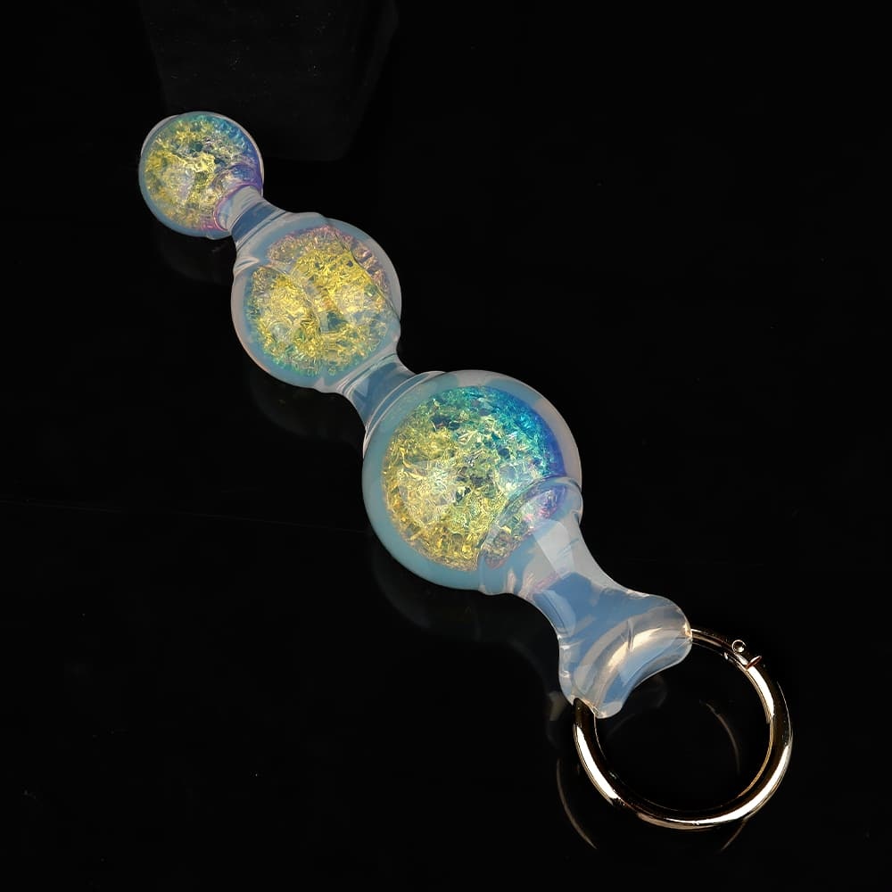 幻のカラフル光沢を持つ豆莢型クリスタルシリーズ