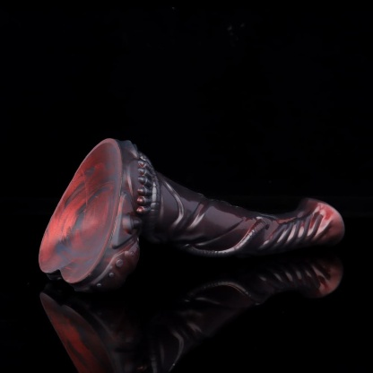 濃厚な赤銅色で彩られた機械戦馬型ディルド