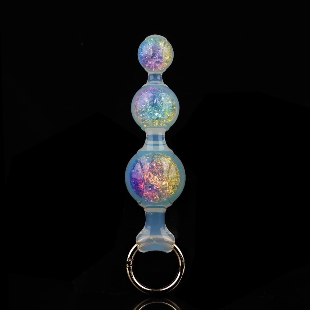 幻のカラフル光沢を持つ豆莢型クリスタルシリーズ