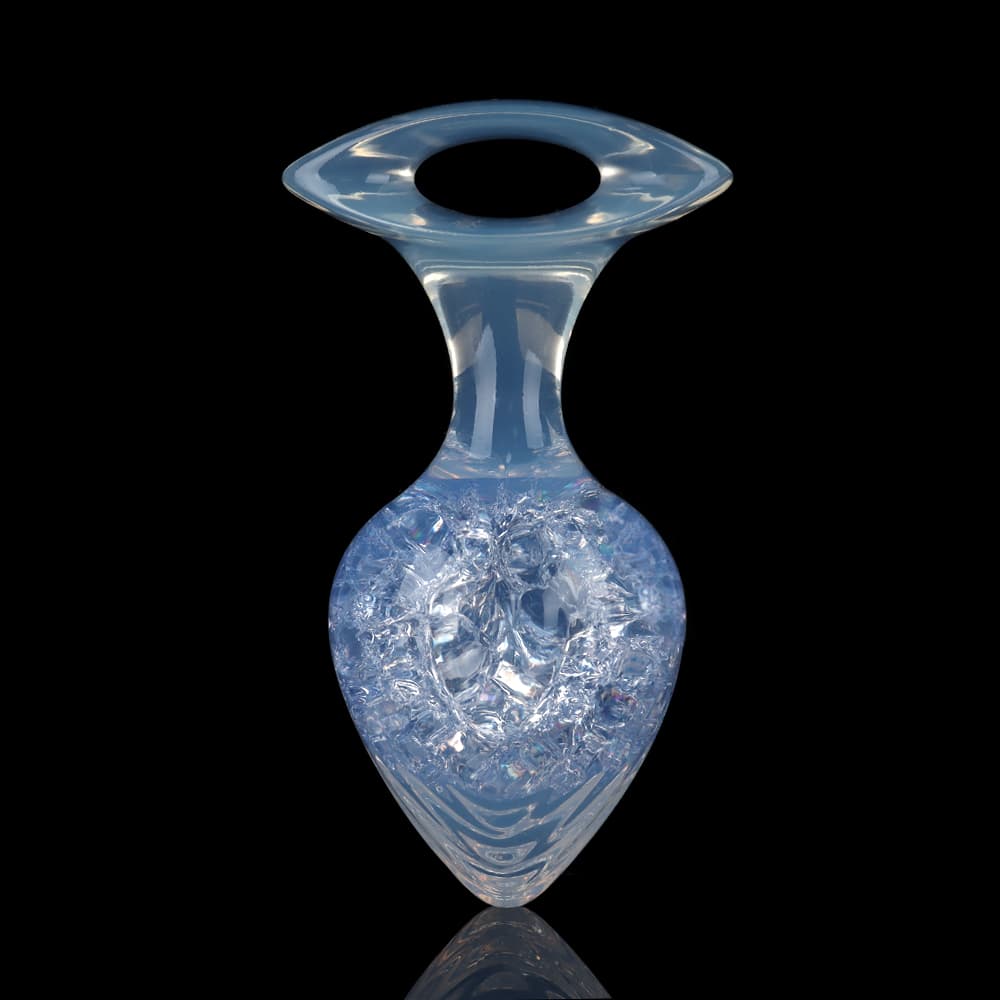 爱心クリスタルアナルプラグ 9色展開、3サイズ展開