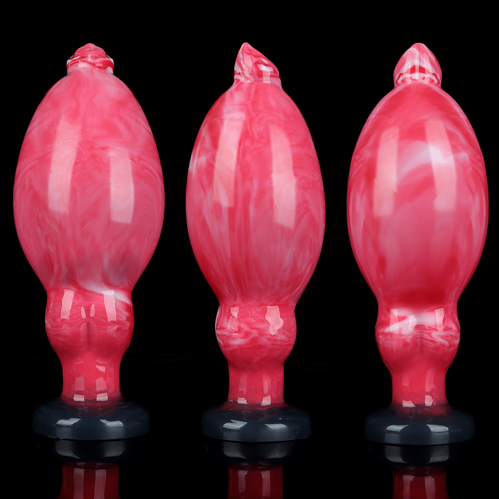 緑の鎧の空気入りディルド