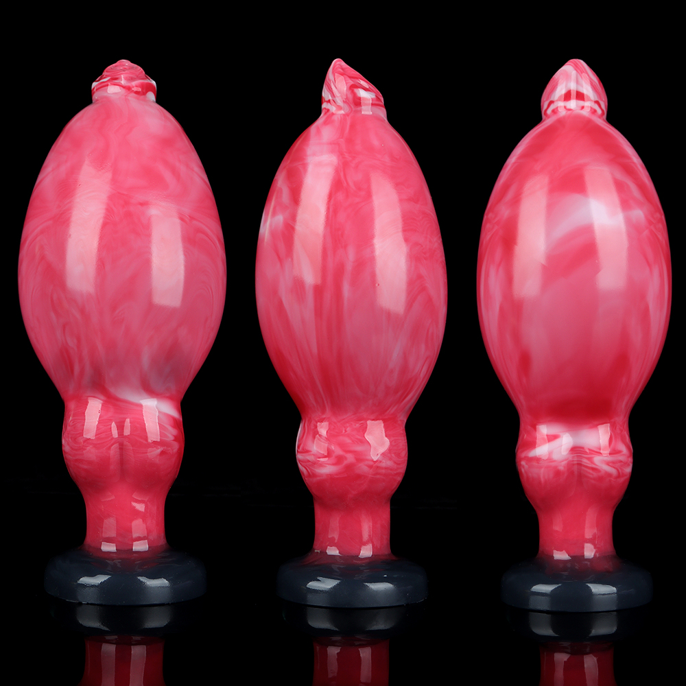 緑の鎧の空気入りディルド