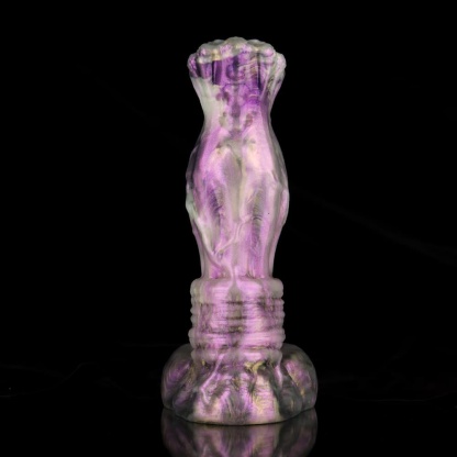 藤色の光沢を持つ藤花風ディルド