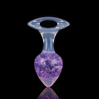 爱心クリスタルアナルプラグ 9色展開、3サイズ展開