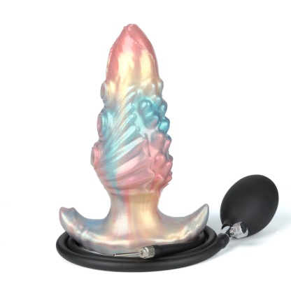 カラフルな空気入りディルド